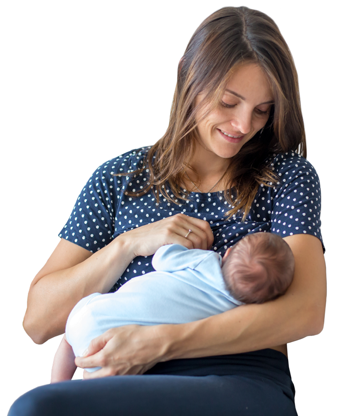 Birthing Parent Feeding Newborn